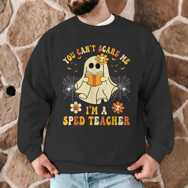 You Can't Scare Me I'm A SPED Teacher Halloween Ghost Men Graphic Sweatshirt, novelty gifts, funny gifts You Can't Scare Me I'm A SPED Teacher Halloween Ghost Men Graphic Sweatshirt, novelty gifts, funny gifts