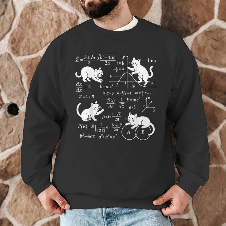 Cats And Math Lover Cat Lover Science Teacher Student Men Graphic Sweatshirt, novelty gifts, funny gifts Cats And Math Lover Cat Lover Science Teacher Student Men Graphic Sweatshirt, novelty gifts, funny gifts