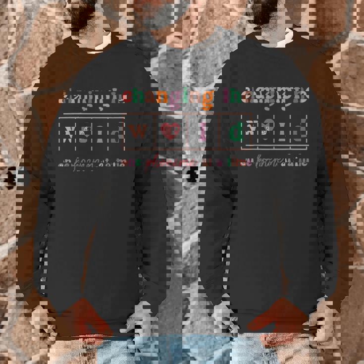 Changing The World One Phoneme At a Time Phonics Teacher Men Women Girls Kids Men Graphic Sweatshirt, novelty gifts, funny gifts