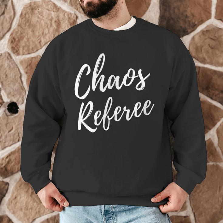 Chaos Referee For Mom Dad Teacher Shirt Cute Coach For Men Women Men Graphic Sweatshirt, novelty gifts, funny gifts Chaos Referee For Mom Dad Teacher Shirt Cute Coach For Men Women Men Graphic Sweatshirt, novelty gifts, funny gifts