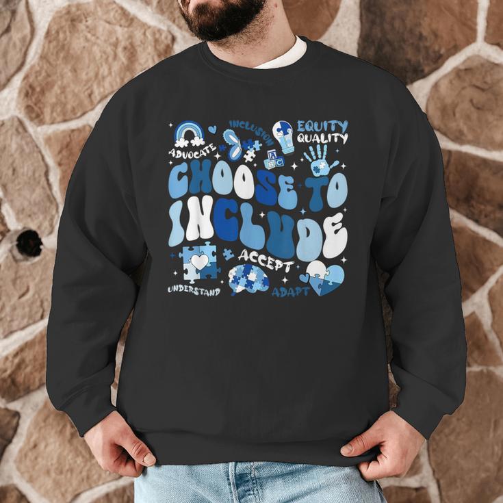 Choose To Include Inclusion Matters Autism Awareness Teacher Men Graphic Sweatshirt, novelty gifts, funny gifts Choose To Include Inclusion Matters Autism Awareness Teacher Men Graphic Sweatshirt, novelty gifts, funny gifts