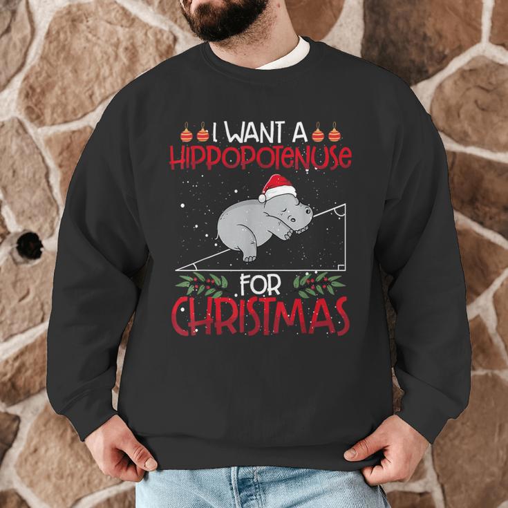 Christmas Math Teacher Hypotenuse Math Hippotenuse Men Women Men Graphic Sweatshirt, novelty gifts, funny gifts