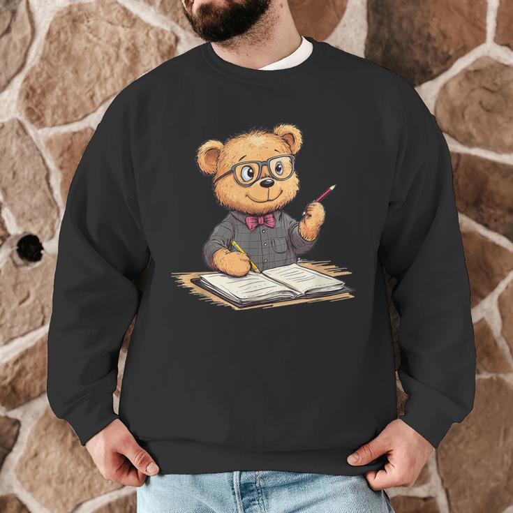 Classroom Fun With Teddy Bear Teacher Men Graphic Sweatshirt, novelty gifts, funny gifts Classroom Fun With Teddy Bear Teacher Men Graphic Sweatshirt, novelty gifts, funny gifts