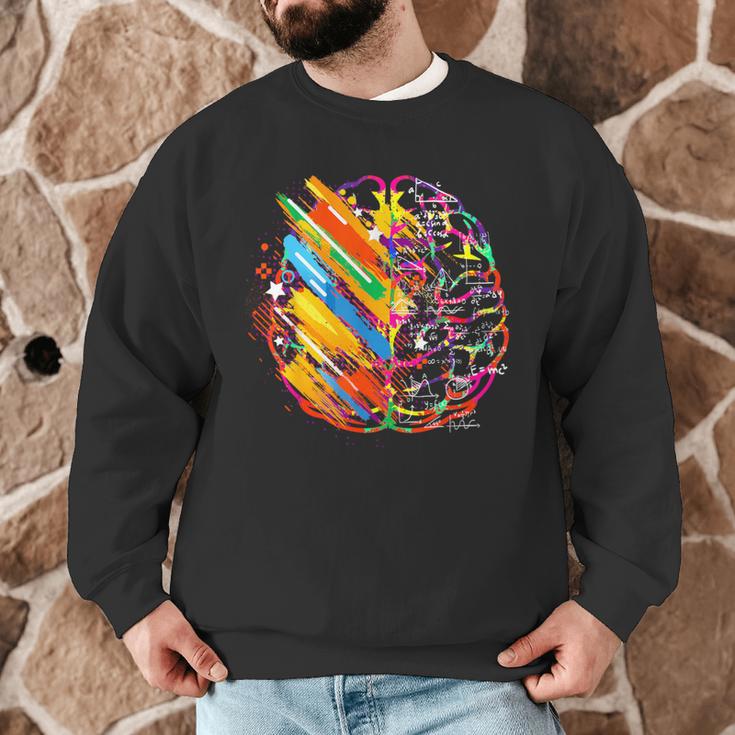 Colorful Brain Art Teacher Artist Painter Student Men Graphic Sweatshirt, novelty gifts, funny gifts Colorful Brain Art Teacher Artist Painter Student Men Graphic Sweatshirt, novelty gifts, funny gifts