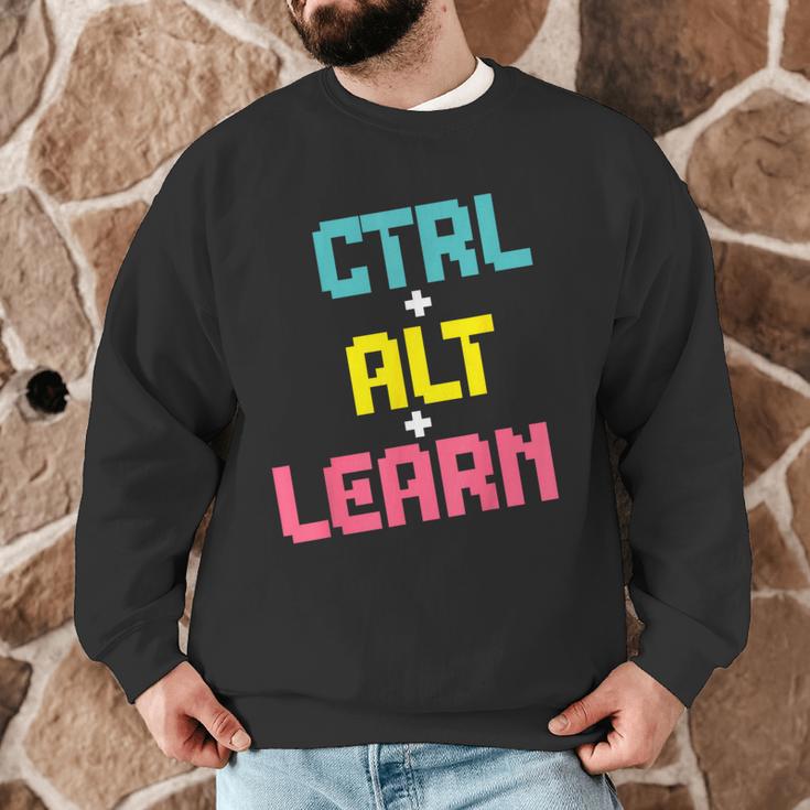 Computer Teacher Back To School Kids Ctrl Alt Learn Men Graphic Sweatshirt, novelty gifts, funny gifts Computer Teacher Back To School Kids Ctrl Alt Learn Men Graphic Sweatshirt, novelty gifts, funny gifts