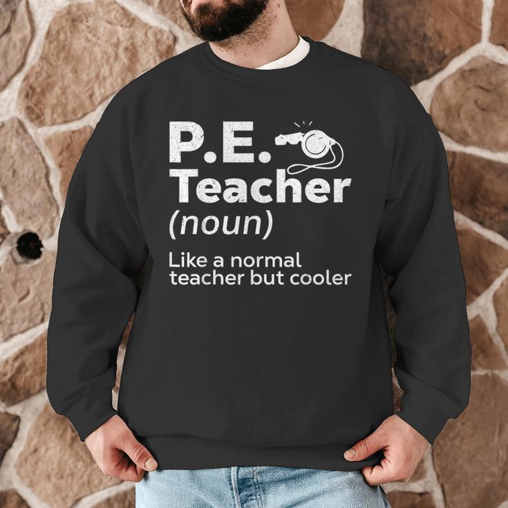 Cool PE Teacher Art For Men Women Physical Education Teacher Men Graphic Sweatshirt, novelty gifts, funny gifts