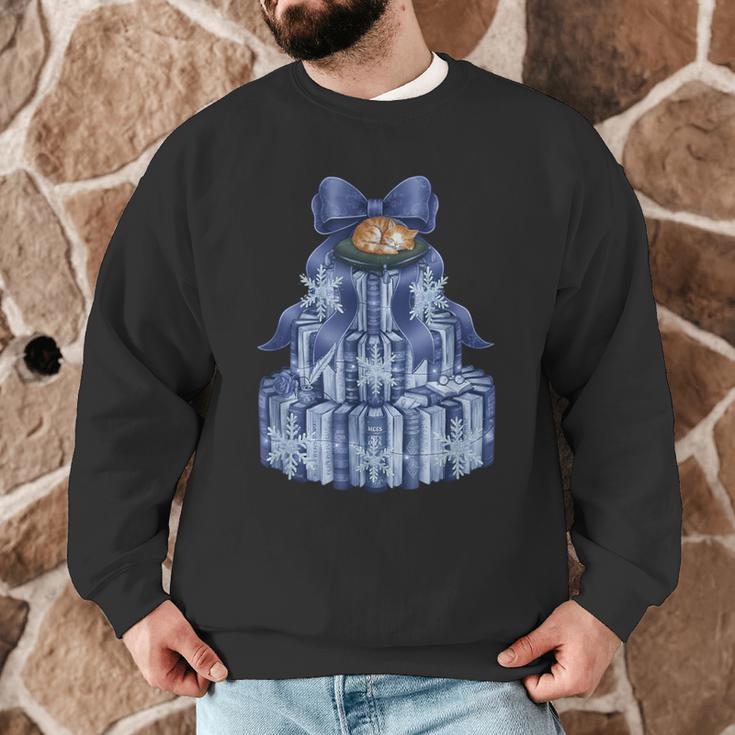 Coquette Bow Book Tree Merry Christmas Xmas Teacher Holiday Men Graphic Sweatshirt, novelty gifts, funny gifts Coquette Bow Book Tree Merry Christmas Xmas Teacher Holiday Men Graphic Sweatshirt, novelty gifts, funny gifts