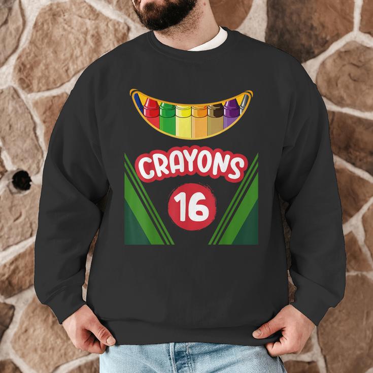 Crayon Box Fun Teacher Student Crayon Squad Halloween 2023 Men Graphic Sweatshirt, novelty gifts, funny gifts Crayon Box Fun Teacher Student Crayon Squad Halloween 2023 Men Graphic Sweatshirt, novelty gifts, funny gifts