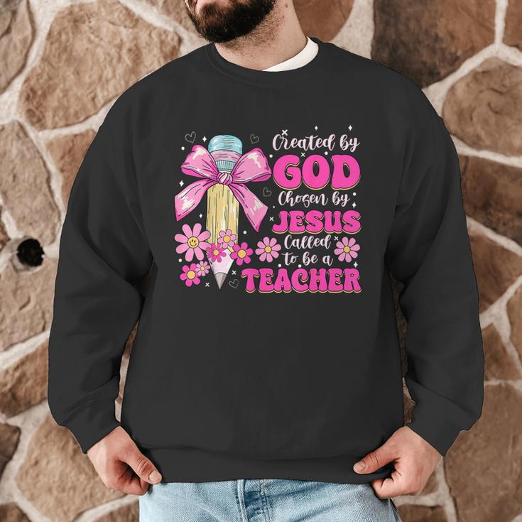 Created By God Called To Teacher Jesus Christian Teacher Men Graphic Sweatshirt, novelty gifts, funny gifts Created By God Called To Teacher Jesus Christian Teacher Men Graphic Sweatshirt, novelty gifts, funny gifts