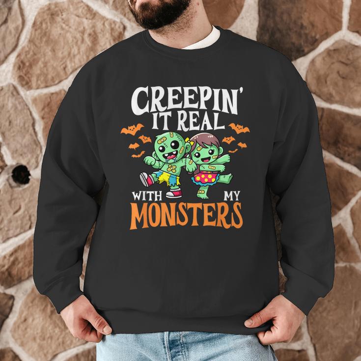 Creepin It Real Monster School Teacher Principal Halloween Men Graphic Sweatshirt, novelty gifts, funny gifts Creepin It Real Monster School Teacher Principal Halloween Men Graphic Sweatshirt, novelty gifts, funny gifts