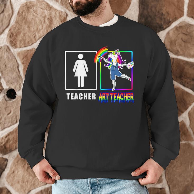 Cute Art Teacher Magical Dabbing Unicorn Artist Men Graphic Sweatshirt, novelty gifts, funny gifts Cute Art Teacher Magical Dabbing Unicorn Artist Men Graphic Sweatshirt, novelty gifts, funny gifts