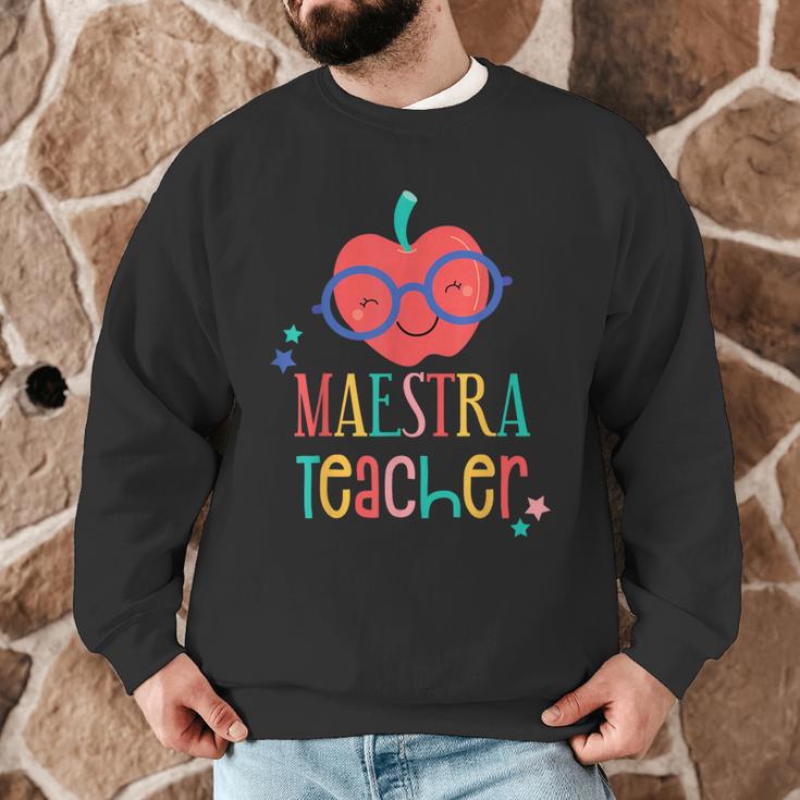 Cute Maestra Teacher Men Graphic Sweatshirt, novelty gifts, funny gifts Cute Maestra Teacher Men Graphic Sweatshirt, novelty gifts, funny gifts