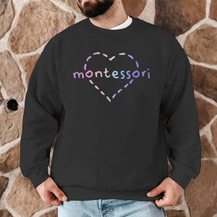 Cute Montessori For Teachers Kids & Moms Men Graphic Sweatshirt, novelty gifts, funny gifts Cute Montessori For Teachers Kids & Moms Men Graphic Sweatshirt, novelty gifts, funny gifts