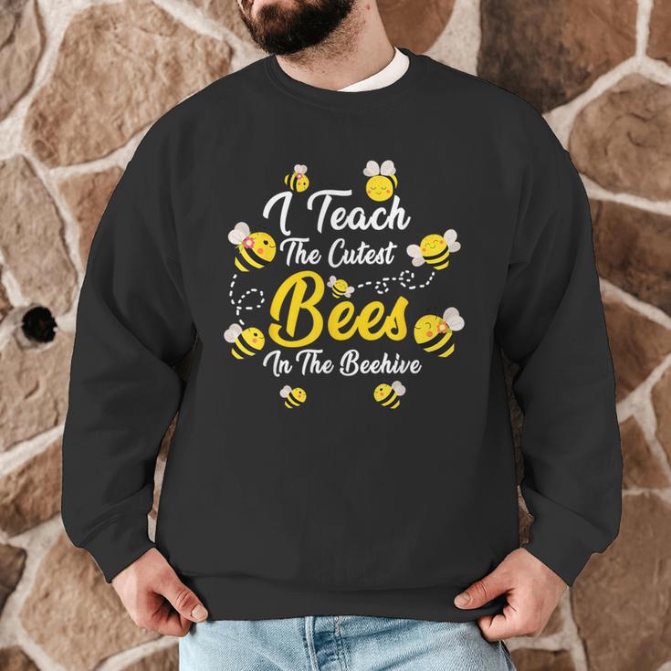 Cute I Teach The Cutest Bees In The Beehive Teacher's Day For Men Women Kids Men Graphic Sweatshirt, novelty gifts, funny gifts Cute I Teach The Cutest Bees In The Beehive Teacher's Day For Men Women Kids Men Graphic Sweatshirt, novelty gifts, funny gifts