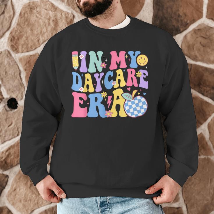 In My Daycare Era Groovy Teacher Daycare First Day Of School Men Graphic Sweatshirt, novelty gifts, funny gifts