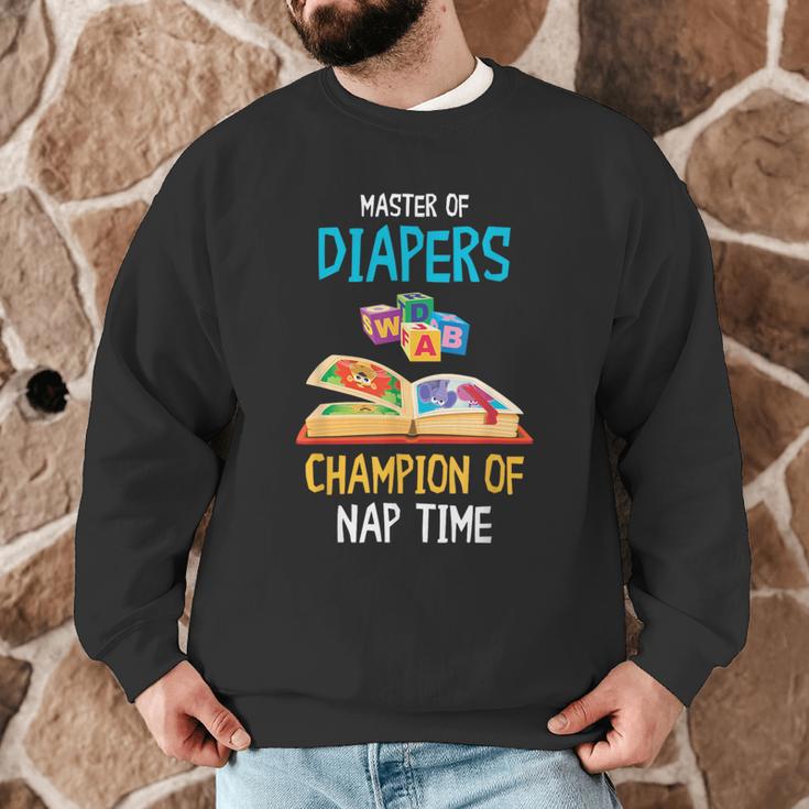 Daycare Provider Master Of Diapers Childcare Teacher Men Graphic Sweatshirt, novelty gifts, funny gifts Daycare Provider Master Of Diapers Childcare Teacher Men Graphic Sweatshirt, novelty gifts, funny gifts