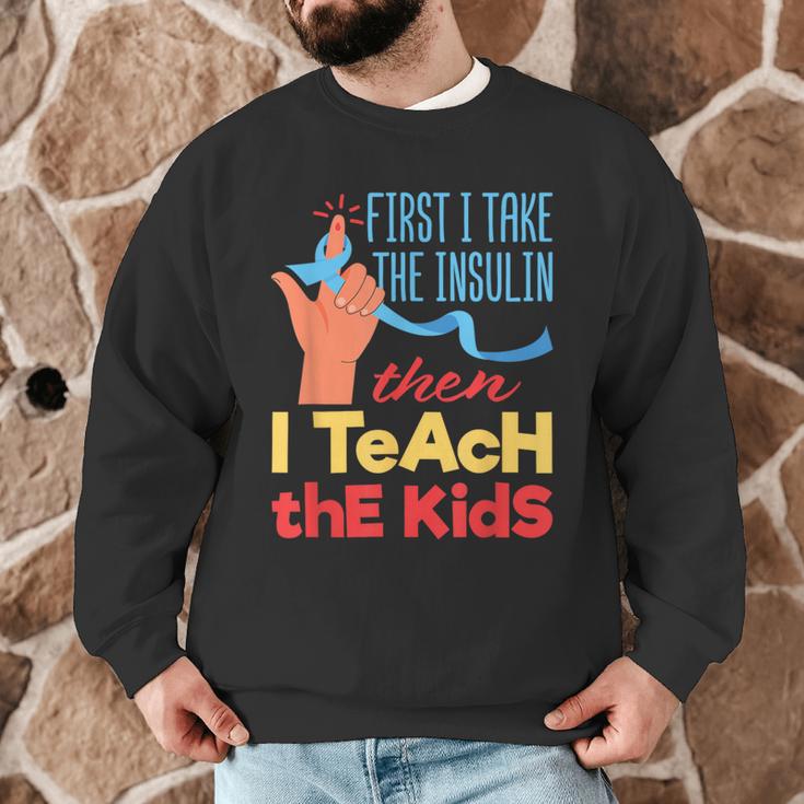 Diabetic Teacher Diabetes Awareness Insulin Blue Ribbon Men Graphic Sweatshirt, novelty gifts, funny gifts Diabetic Teacher Diabetes Awareness Insulin Blue Ribbon Men Graphic Sweatshirt, novelty gifts, funny gifts