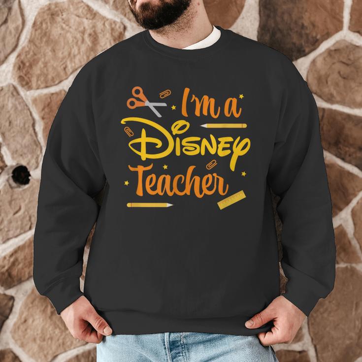 Disney Back To School I'm A Disney Teacher Crafty Logo Men Graphic Sweatshirt, novelty gifts, funny gifts Disney Back To School I'm A Disney Teacher Crafty Logo Men Graphic Sweatshirt, novelty gifts, funny gifts