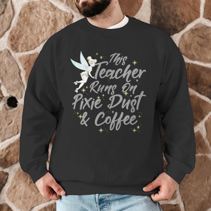 Disney Peter Pan Tinkerbell Teacher Pixie Dust And Coffee Men Graphic Sweatshirt, novelty gifts, funny gifts Disney Peter Pan Tinkerbell Teacher Pixie Dust And Coffee Men Graphic Sweatshirt, novelty gifts, funny gifts