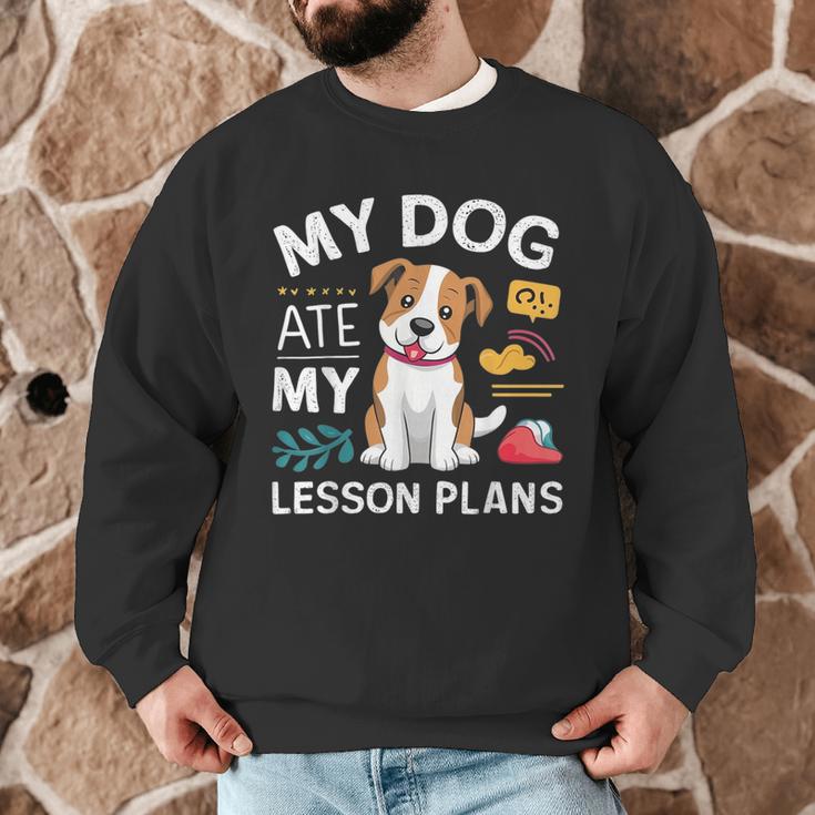 My Dog Ate My Lesson Plan Teacher Back To School Men Graphic Sweatshirt, novelty gifts, funny gifts My Dog Ate My Lesson Plan Teacher Back To School Men Graphic Sweatshirt, novelty gifts, funny gifts