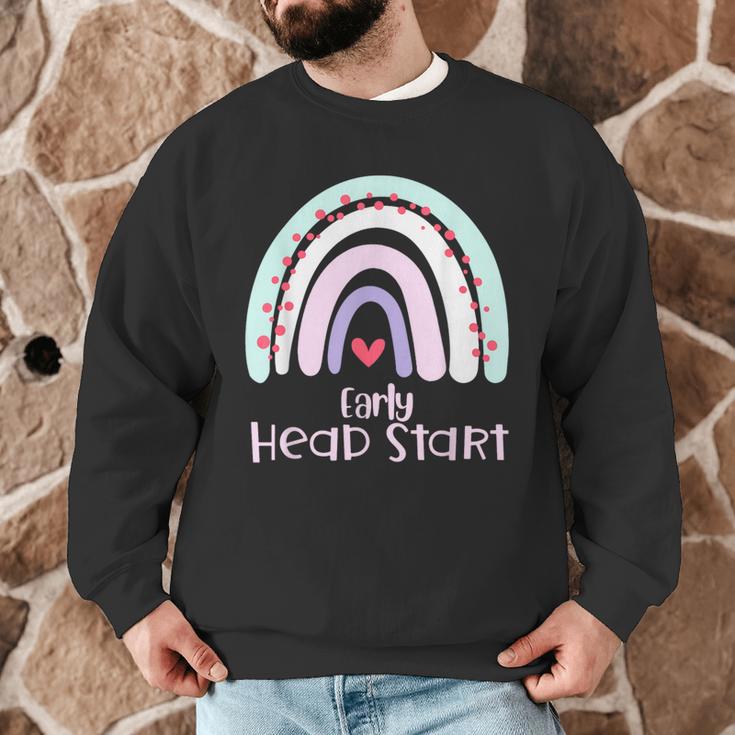 Early Headstart Cute Retro Rainbow Teachers Men Graphic Sweatshirt, novelty gifts, funny gifts Early Headstart Cute Retro Rainbow Teachers Men Graphic Sweatshirt, novelty gifts, funny gifts