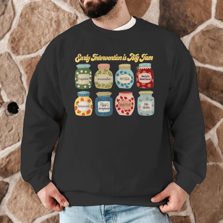 Early Intervention Is My Jam Early Intervention Teacher Men Graphic Sweatshirt, novelty gifts, funny gifts Early Intervention Is My Jam Early Intervention Teacher Men Graphic Sweatshirt, novelty gifts, funny gifts