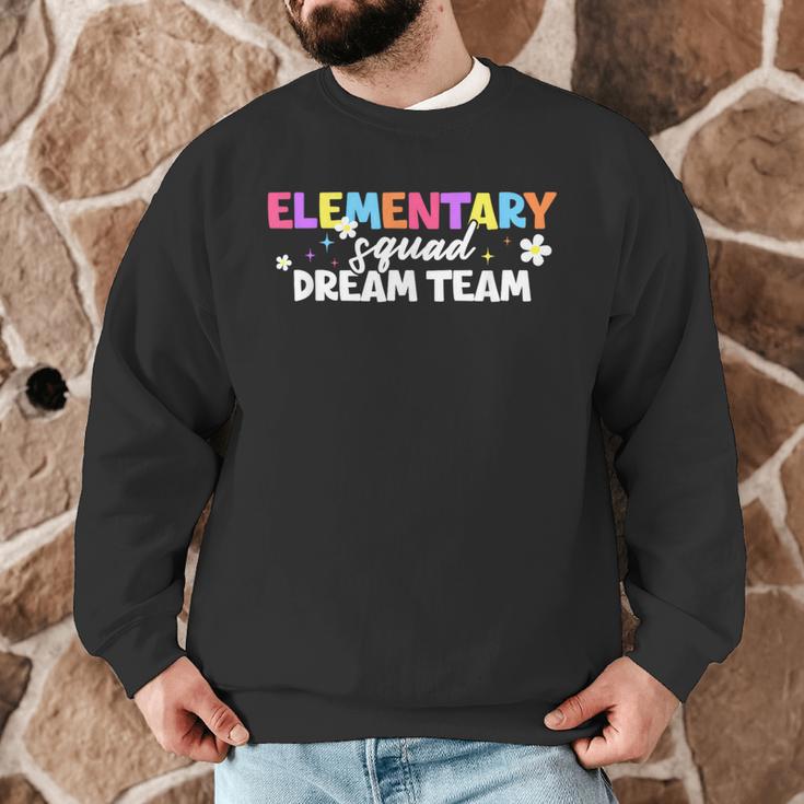 Elementary Squad Dream Team Teacher Student Back To School Men Graphic Sweatshirt, novelty gifts, funny gifts Elementary Squad Dream Team Teacher Student Back To School Men Graphic Sweatshirt, novelty gifts, funny gifts