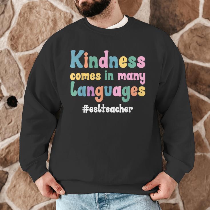 ESL Teacher English As A Second Language Teacher Men Graphic Sweatshirt, novelty gifts, funny gifts ESL Teacher English As A Second Language Teacher Men Graphic Sweatshirt, novelty gifts, funny gifts