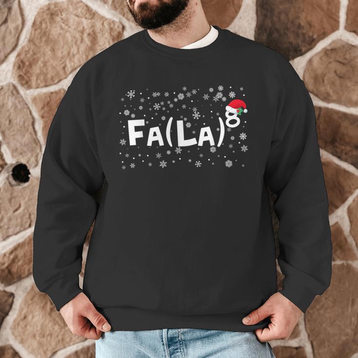 FA LA8 Christmas Santa Fa La Math Teacher Mathematic Men Graphic Sweatshirt, novelty gifts, funny gifts