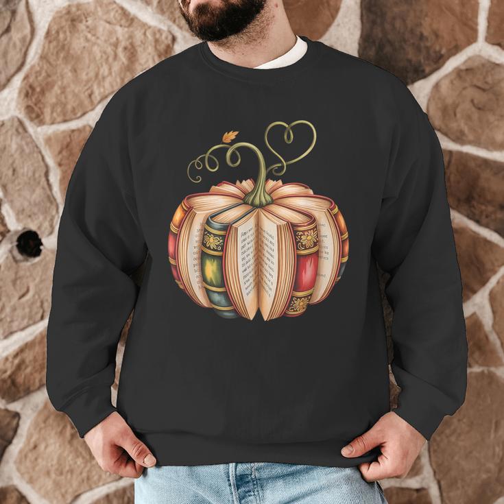 Fall Book Pumpkin Fall Librarians Bookworm Teachers Students Men Graphic Sweatshirt, novelty gifts, funny gifts Fall Book Pumpkin Fall Librarians Bookworm Teachers Students Men Graphic Sweatshirt, novelty gifts, funny gifts