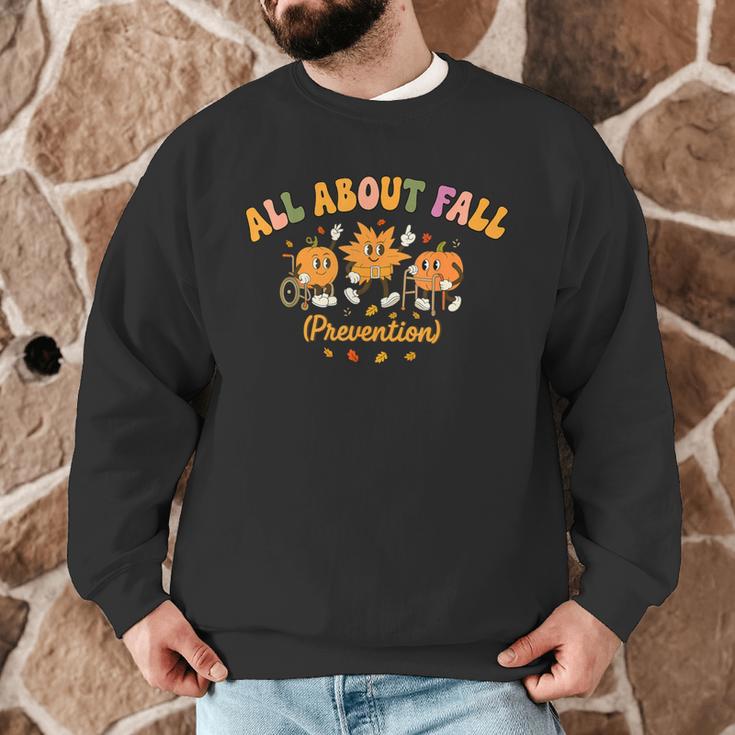 All About Fall Prevention Therapy SPED Teacher Thanksgiving Men Graphic Sweatshirt, novelty gifts, funny gifts All About Fall Prevention Therapy SPED Teacher Thanksgiving Men Graphic Sweatshirt, novelty gifts, funny gifts