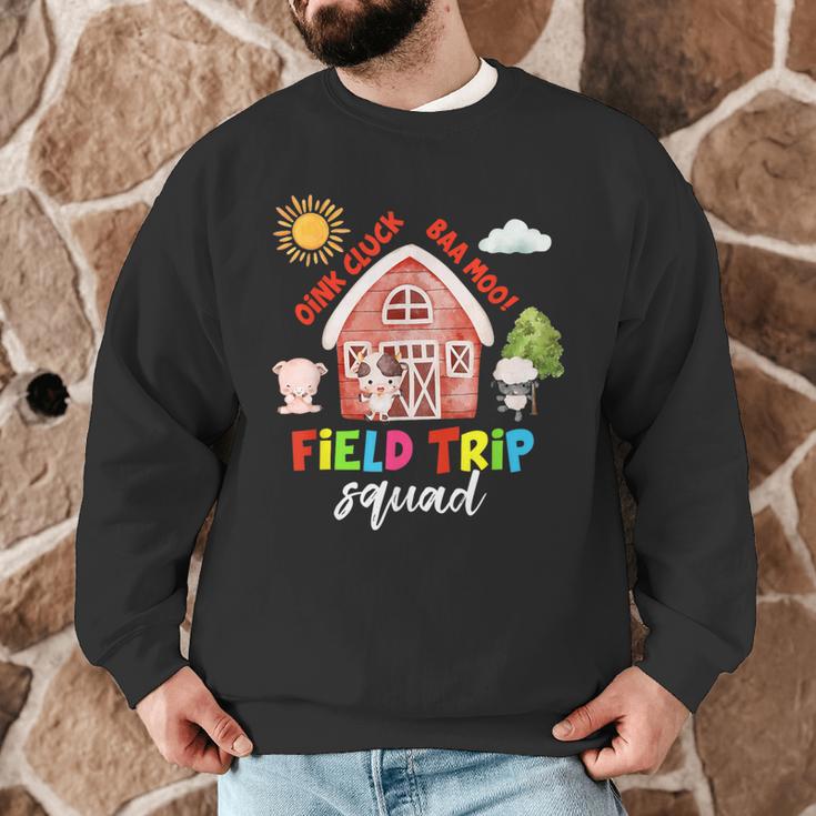 Farm Field Trip Squad Field Day 2025 Teachers Students Men Graphic Sweatshirt, novelty gifts, funny gifts