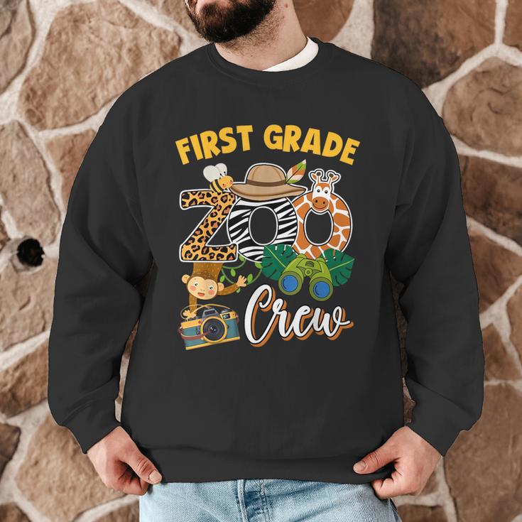 First Grade Zoo Field Trip Squad Matching Teacher Students Men Graphic Sweatshirt, novelty gifts, funny gifts First Grade Zoo Field Trip Squad Matching Teacher Students Men Graphic Sweatshirt, novelty gifts, funny gifts