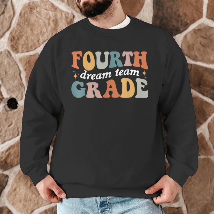 Fourth Grade Dream Team 4th Grade Teacher Back To School Men Graphic Sweatshirt, novelty gifts, funny gifts Fourth Grade Dream Team 4th Grade Teacher Back To School Men Graphic Sweatshirt, novelty gifts, funny gifts