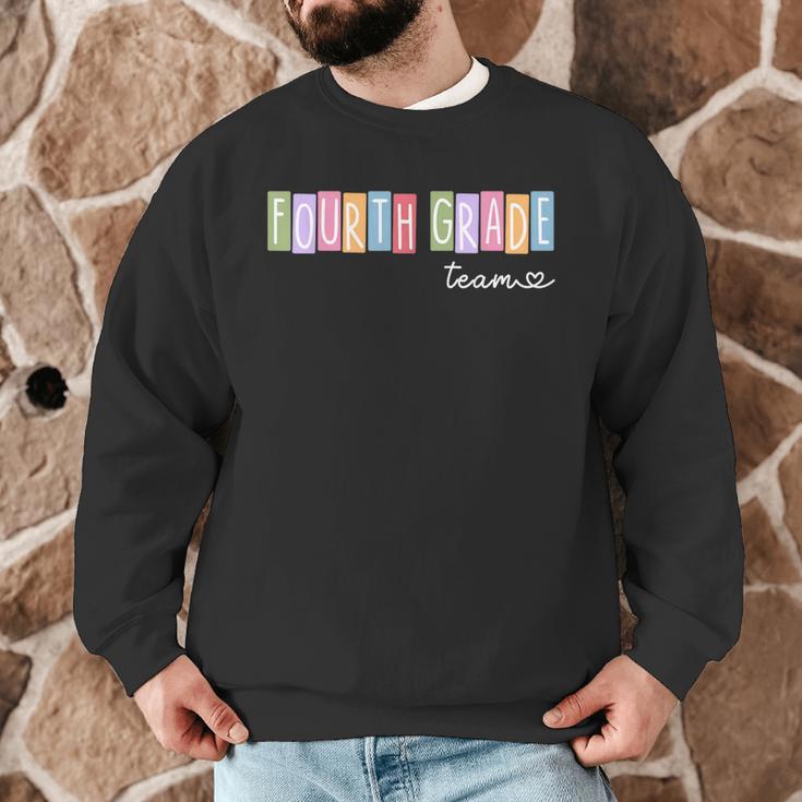 Fourth Grade Team 4th Grade Teacher Girls Boys Men Graphic Sweatshirt, novelty gifts, funny gifts