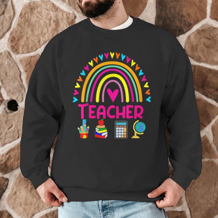 Future Kids Career Teacher Rainbow Boy Girl Graduations Men Graphic Sweatshirt, novelty gifts, funny gifts