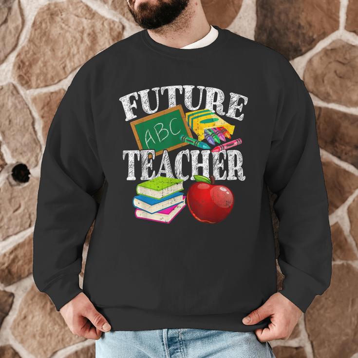 Future Teacher With Canyon And Book Teacher Men Women Girls Kids Men Graphic Sweatshirt, novelty gifts, funny gifts