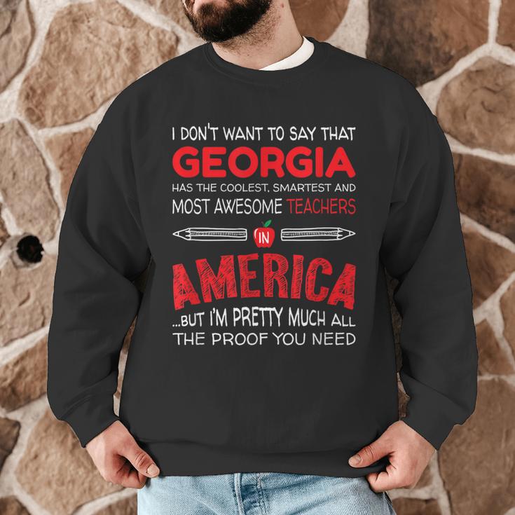 Georgia Teachers Classroom Tshirt Men Graphic Sweatshirt, novelty gifts, funny gifts