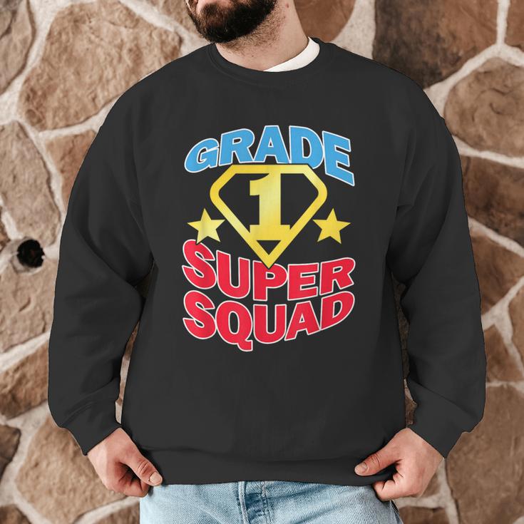 Grade 1 Super Squad Superhero Teacher Team Men Graphic Sweatshirt, novelty gifts, funny gifts Grade 1 Super Squad Superhero Teacher Team Men Graphic Sweatshirt, novelty gifts, funny gifts