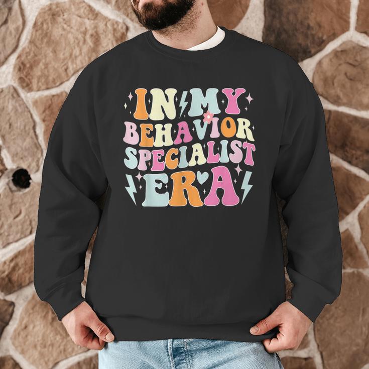 Groovy In My Behavior Specialist Era Behavior Teachers Men Graphic Sweatshirt, novelty gifts, funny gifts Groovy In My Behavior Specialist Era Behavior Teachers Men Graphic Sweatshirt, novelty gifts, funny gifts
