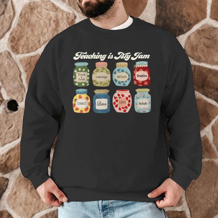 Groovy Teaching Is My Jam Teacher Appreciation Men Graphic Sweatshirt, novelty gifts, funny gifts Groovy Teaching Is My Jam Teacher Appreciation Men Graphic Sweatshirt, novelty gifts, funny gifts