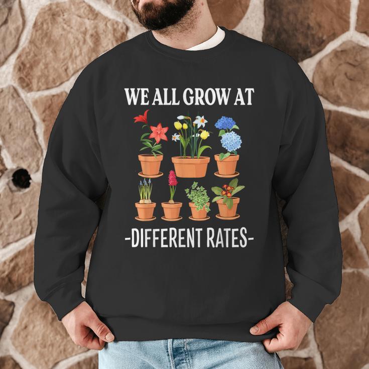 We All Grow At Different Rates Back To School Teacher Men Graphic Sweatshirt, novelty gifts, funny gifts We All Grow At Different Rates Back To School Teacher Men Graphic Sweatshirt, novelty gifts, funny gifts