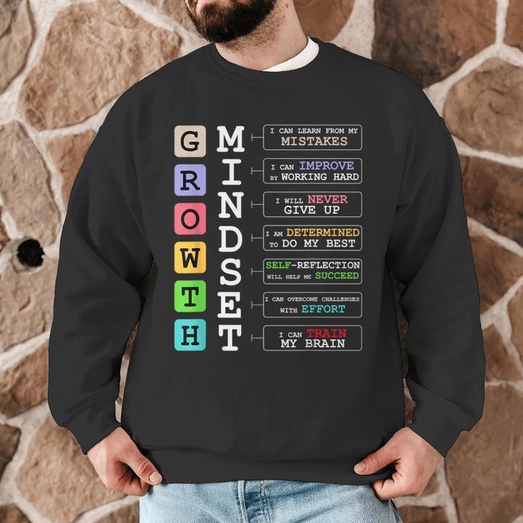 Growth Mindset Shirt Positive School Classroom Teacher Men Graphic Sweatshirt, novelty gifts, funny gifts Growth Mindset Shirt Positive School Classroom Teacher Men Graphic Sweatshirt, novelty gifts, funny gifts