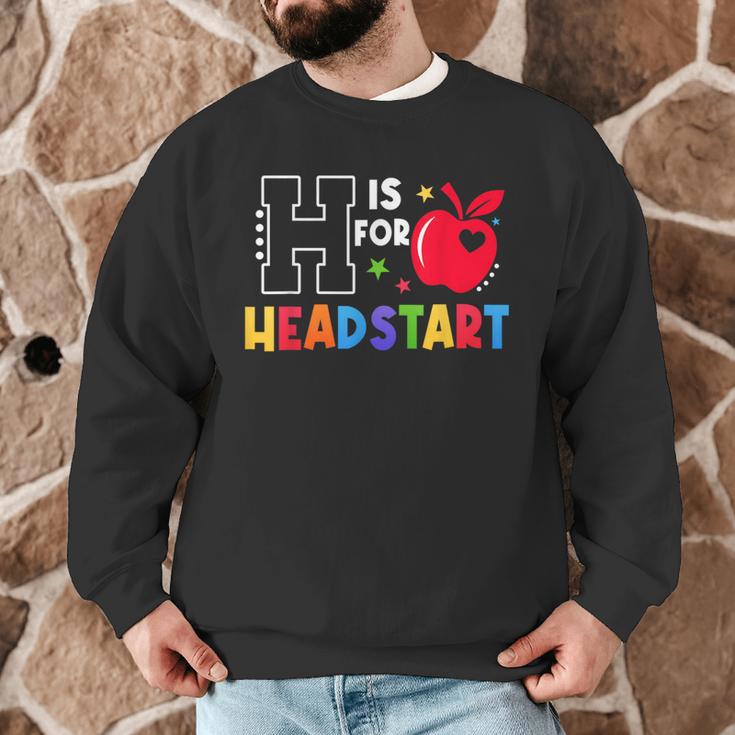 H Is For Head Start Teacher First Day Of School Tee Men Graphic Sweatshirt, novelty gifts, funny gifts H Is For Head Start Teacher First Day Of School Tee Men Graphic Sweatshirt, novelty gifts, funny gifts