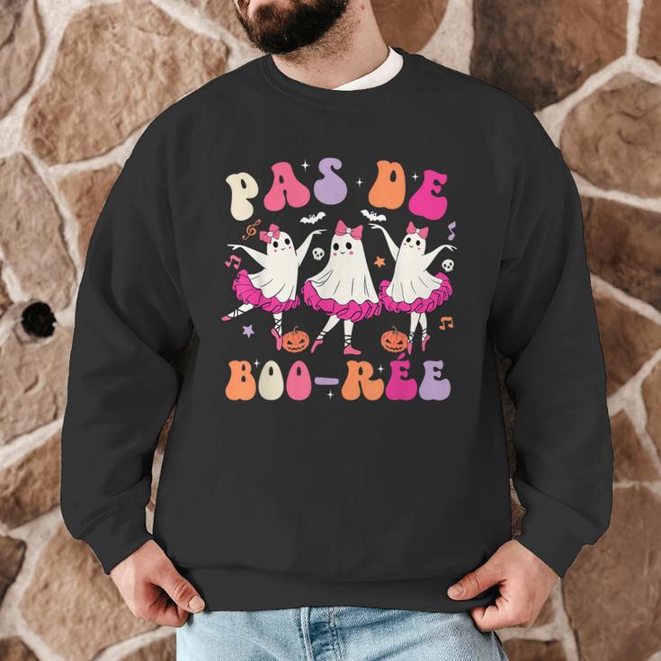 Halloween Dance Teacher Pas De Boo-Ree Ghost Ballet Dancer Men Graphic Sweatshirt, novelty gifts, funny gifts Halloween Dance Teacher Pas De Boo-Ree Ghost Ballet Dancer Men Graphic Sweatshirt, novelty gifts, funny gifts