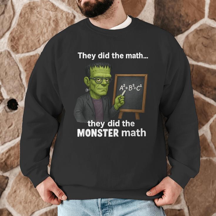 Halloween Monster Math Pun Teacher Humor Men Graphic Sweatshirt, novelty gifts, funny gifts Halloween Monster Math Pun Teacher Humor Men Graphic Sweatshirt, novelty gifts, funny gifts