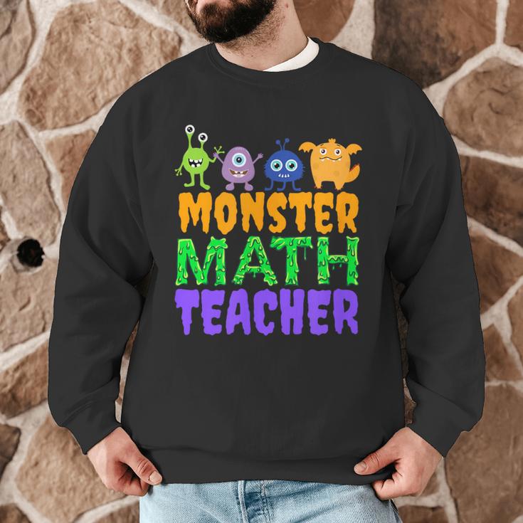 Halloween Monster Math Teacher Men Women Men Graphic Sweatshirt, novelty gifts, funny gifts Halloween Monster Math Teacher Men Women Men Graphic Sweatshirt, novelty gifts, funny gifts