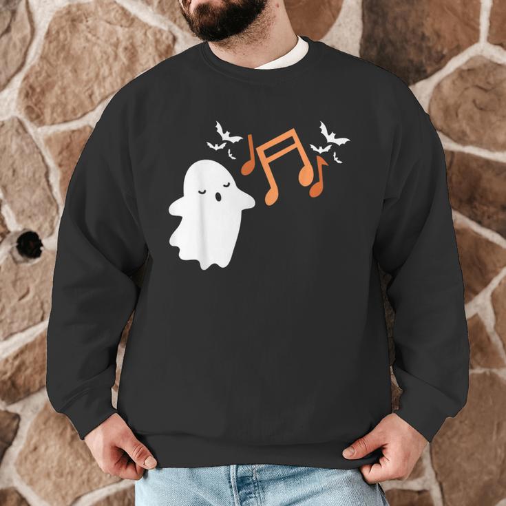 Halloween Music Note Ghost Teacher Fall Musical Instrument Men Graphic Sweatshirt, novelty gifts, funny gifts Halloween Music Note Ghost Teacher Fall Musical Instrument Men Graphic Sweatshirt, novelty gifts, funny gifts