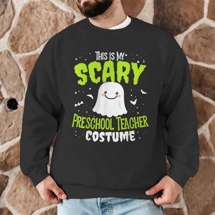 Halloween This Is My Scary Preschool Teacher Custome For Men Women Kids Men Graphic Sweatshirt, novelty gifts, funny gifts Halloween This Is My Scary Preschool Teacher Custome For Men Women Kids Men Graphic Sweatshirt, novelty gifts, funny gifts