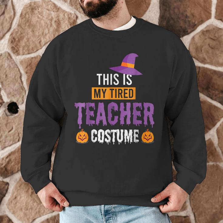 Halloween Teachers This Is My Tired Teacher Costume Men Graphic Sweatshirt, novelty gifts, funny gifts Halloween Teachers This Is My Tired Teacher Costume Men Graphic Sweatshirt, novelty gifts, funny gifts